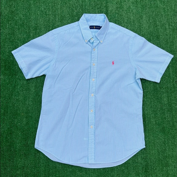 Polo Ralph Lauren Other - Ralph Lauren Blue/White Stripe T-Shirt (L)